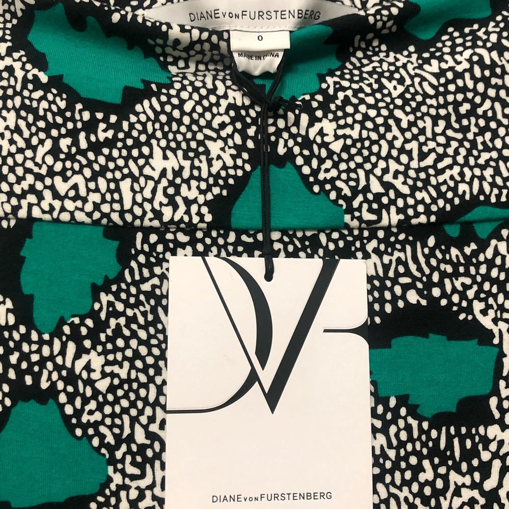 🚫SOLD🚫NWT Diane Von Furstenberg Cheetah Print Dress - Picture 4 of 5